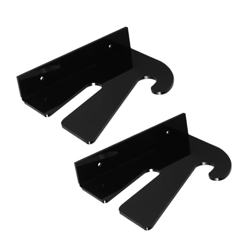 Happyyami Skateboard Shelf Wall Mount Acrylic Skateboard Display Holder Safe and Stable Storage