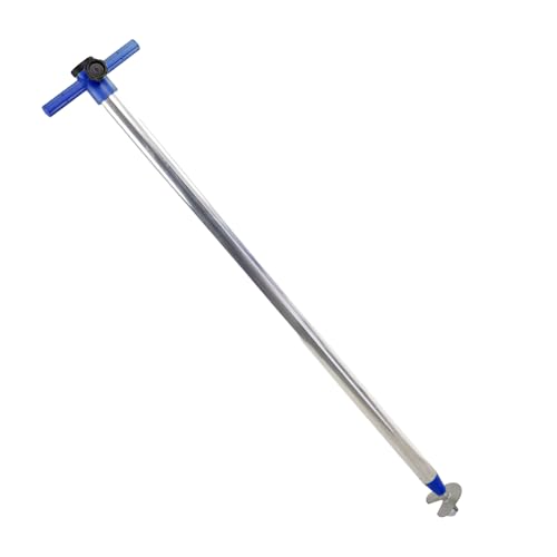 Pincho Soporte Palo para Sombrilla Playa – Base Sombrilla de Aluminio Resistente – Fijación Segura para Tubos de Ø25mm – Soporte Ajustable Antiviento – Hecho en España (Azul)