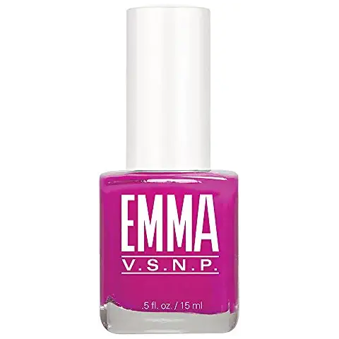 EMMA Beauty Active Nail Polish, Long Lasting Nail Color, 12+ Free Formula, 100% Vegan & Cruelty-Free, Berry Cherry Bliss, 0.5 fl. oz. Cover