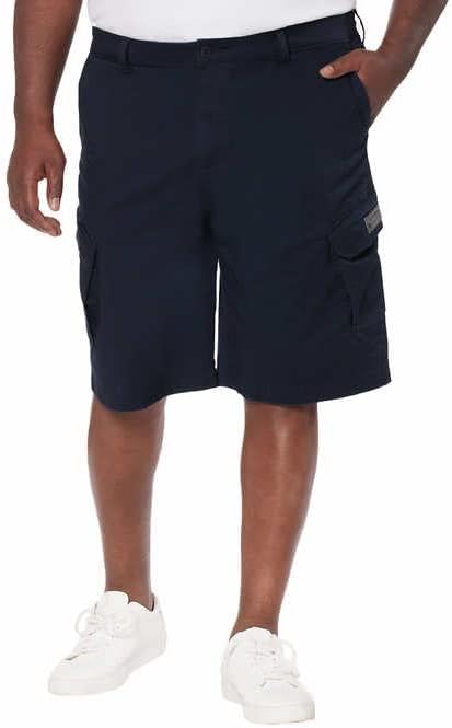UNIONBAY Men's Flex Waist Lightweight Cargo Shorts, Navy Blue, 38