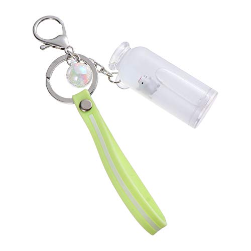 Valiclud Wallet Keychain Animal Keychains Bottle Keychain Star Pig Milk Bottle Key Pendants Liquid Keychain Quicksand Keychain Pendant For Men Women Wallet Keychain Animal Keychains #TOP5