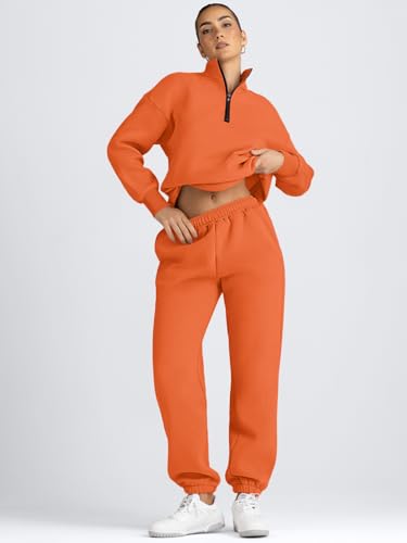 Image of AUTOMET Women's Sweatsuits 2 Piece Outfits Lounge Sets