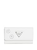 GUESS Women's Beachmont Slim Clutch White Clutch