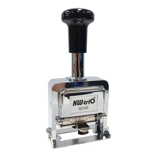Kw-Trio Numéroteur automatique Argent/Noir - 02060