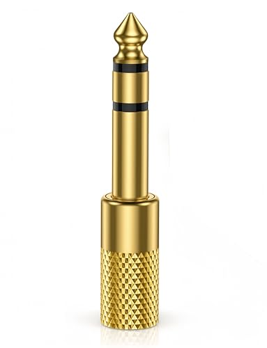 6.35mm to 3.5mm ϊvO bL XeII[fBIϊA_v^[ wbhz/dqsAm/Av/M^[Av/~LT[Ή Kтɋ mCYጸ RpNg݌v (1)