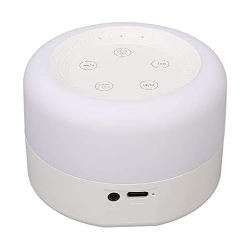 Luz Noturna Portátil, Máquina de Ruído Branco Máquina de Ruído Branco Máquina de Ruído Branco Luz Colorida Vários Músicas USB Recarregável Promover Sleep Sound Machine