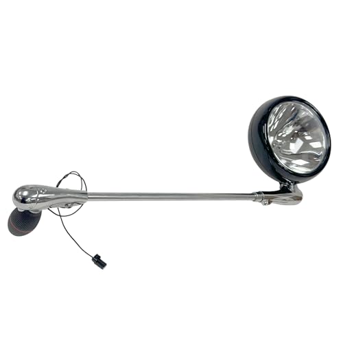 Unity 218010-0002 Spotlight Assembly for 2020 and Beyond Ford Explorer and Police Interceptor Utility SUV LH 6in S04 Head with 100W H3 Halogen Bulb Included, Black