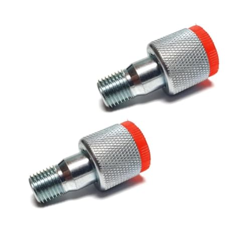 2 Pcs 1/4" Hydraulic Ram Coupler, Hydraulic Ram Automotive Tools, Heavy Duty Hydraulic Fittings Jack Coupler, Replacement Part Connector Fitting, 4 and 10 Ton Porta Power Female Side Coupling