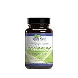 Phosphatidylserin | mit Ginkgo biloba, Sibirischem Ginseng + Omega-3 - Fettsäuren | 100% natürlich + pur | 60 pflanzliche Kapseln | vegan und gentechnikfrei | von NATURE POWER