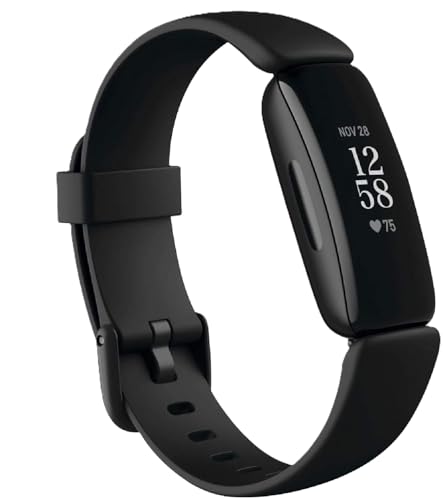 Fitbit Inspire 2 Health & Fitness Tracker with 24/7 Heart Rate, Black (Renewed)