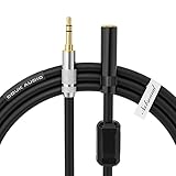 Nobsound Douk Audio 3.5mmオス-メス ヘッドフォン 延長ケーブル コード 金メッキ (2M, 3.5mm AUX オス-メス)