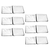TOYANDONA 6 Stück Reflektierende Pflanzfolie 130x210cm Doppelseitig Silber Wärmespeichernde...