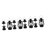 Lampe à pétrole miniature - conception de style simple, simple mais moderne, rend votre mini maison plus attrayante et, décoration de maison de poupée