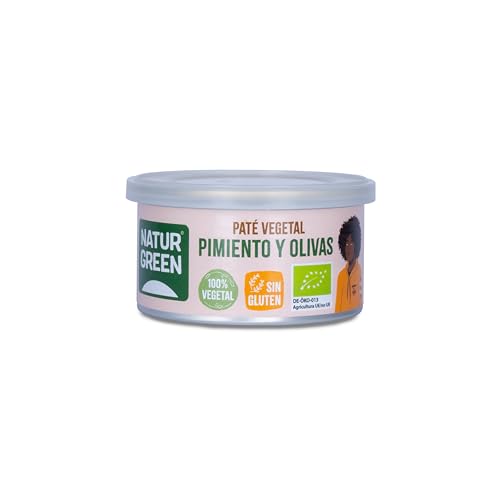 NaturGreen Pate Pimiento y Olivas 125 g
