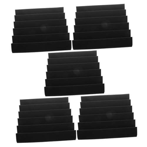 Levemolo 5個 吸音発泡ボード 高密度フォームボード 隆起発泡プレート 機器発泡ボード ポリウレタンフォームボード 音響発泡プレート 発泡断熱ボード 録音 の音響処理 Black