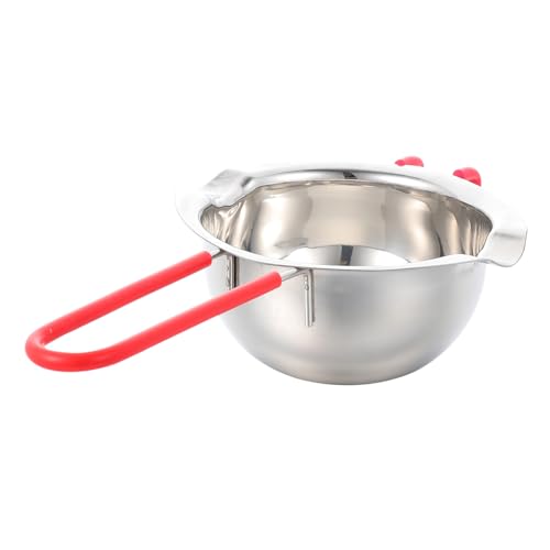 BRIGHTFUFU Butter Melting Pot Double Chocolate Maker Stainless Steel 2-in-1 Milk Chocolate Warmer