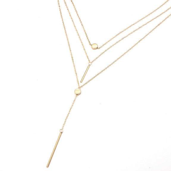 See full amazon price history chart for Fashion Multi Layer Necklace Tassel Charm; Stylish Bohemian Triple Chain Choker Bar Pendant For Girls/Women For Party N Casual Wear Fashion Multi Layer Necklace Tassel Charm; Stylish Bohemian Triple Chain Choker Bar Pendant For Girls/Women For Party N Casual Wear (B0D2KQHZVF) Amazon Price History, Amazon Price Tracker
