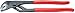 Produktbild KNIPEX Wasserpumpenzange mit Rillengelenk (250 mm) 89 01 250