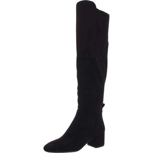 Michael Kors Women's Braden Mid Boot, Black, 8