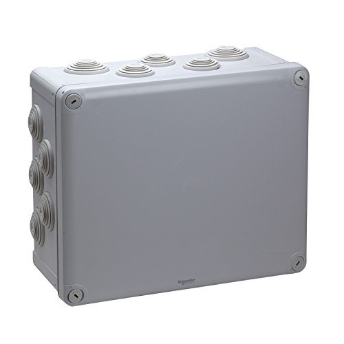 Boîtier rectangulaire IP55 Schneider ENN05017 boîte de dérivation étanche à cônes