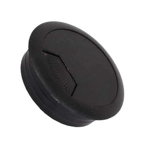 Image of Plastic Computer Desk Table Grommet Cable Wire Outlet Hole Cover 50mm
