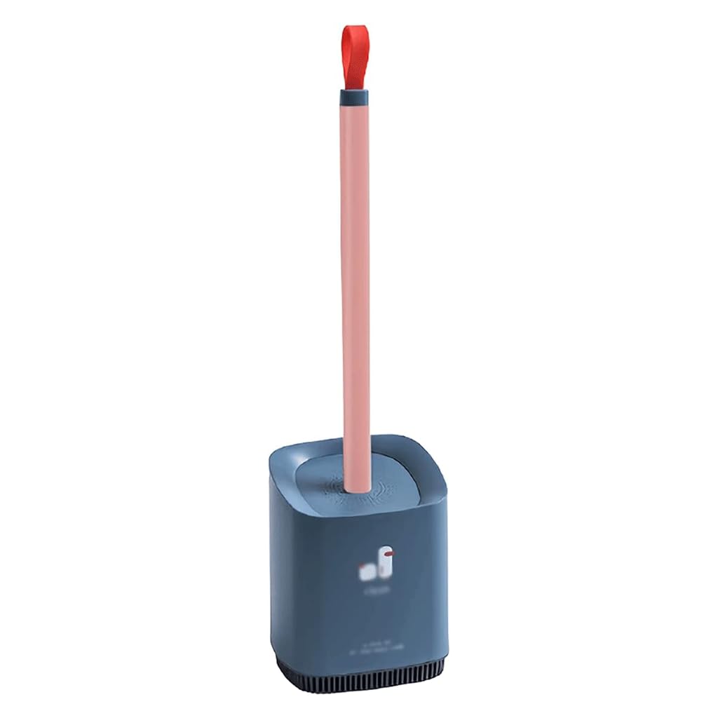 Scopino per WC a Parete Comfort Manico Lungo Scopino per WC Scopino in Silicone Scopino per WC Spazzola per Pulizia Profonda