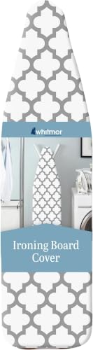 Image of Whitmor Deluxe Ironing Board Cover with 6mm Fiber Pad, Fits 15 x 54 inches (Pack of 6)