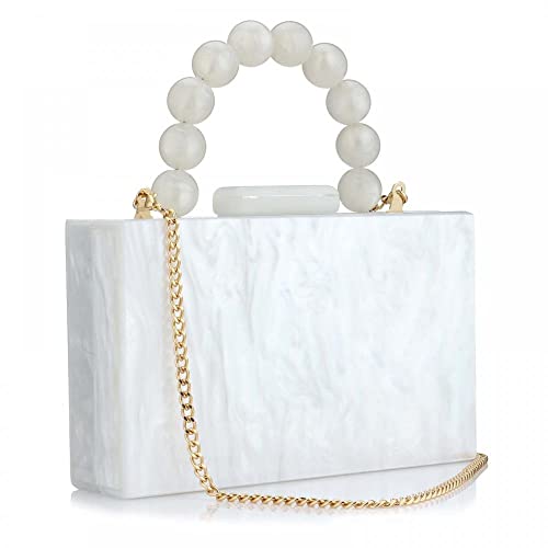 Image of Women Acrylic Clutch Purse Leopard Print Evening Bag Chain Formal Handbag Party Bridal Wedding Clutch Purse for Women