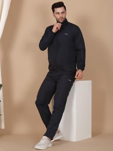 Image of Sweet Dreams Men Solid Front Open Track Suit