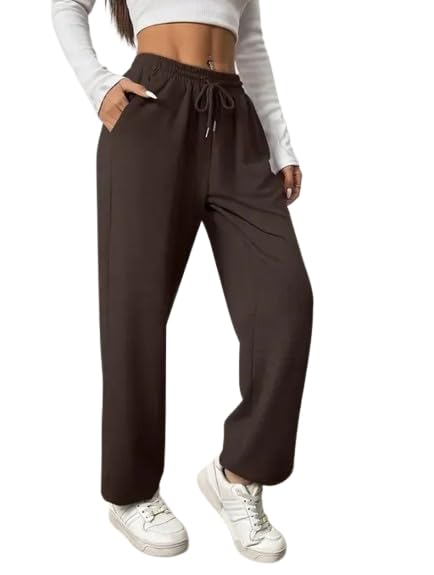 Women's Sport & Active Wide Leg Jogger Pant with Two Pockets – Comfortable Activewear Everyday Wear