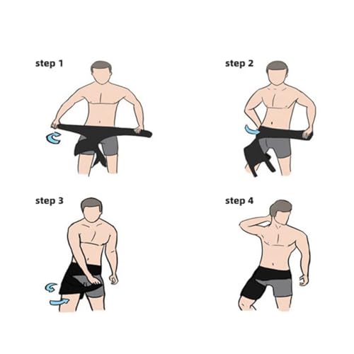 Faja de soporte para cadera para ejercicio y entrenamiento miniatura 2