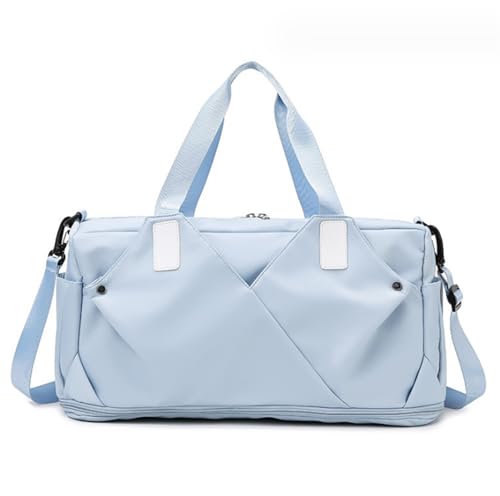 Convertible Suit Travel Bag 18in Overnight Bag For Women,Travel Duffle Bag Weekender Bags Carry On Bag Oxford Cloth hanging garment duffel bag (Color : Pink, Size : 48 * 21 * 23cm)