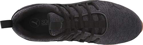 Image of PUMA mens Axelion Cross trainer, Asphalt Black, 10.5 US