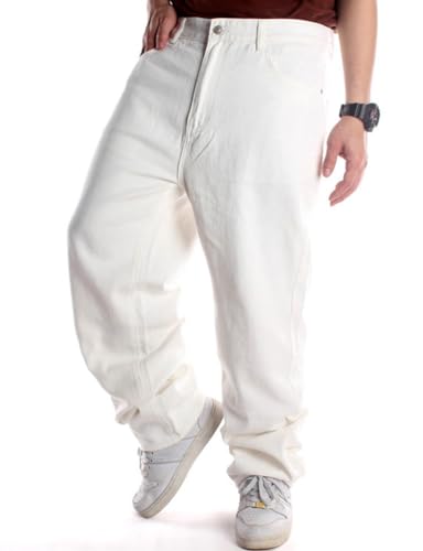 IDEALSANXUN Baggy Jeans Men Casual Embroidery Hip Hop Loose Fit Y2k Jeans2