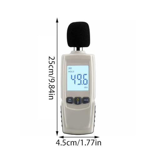 Compteur de décibels de haute précision portable analyse bruit enseignant - 6