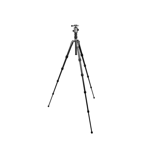 Trépied carbone SLIK Rover C 5 sections avec sa rotule Arca compacte - 4