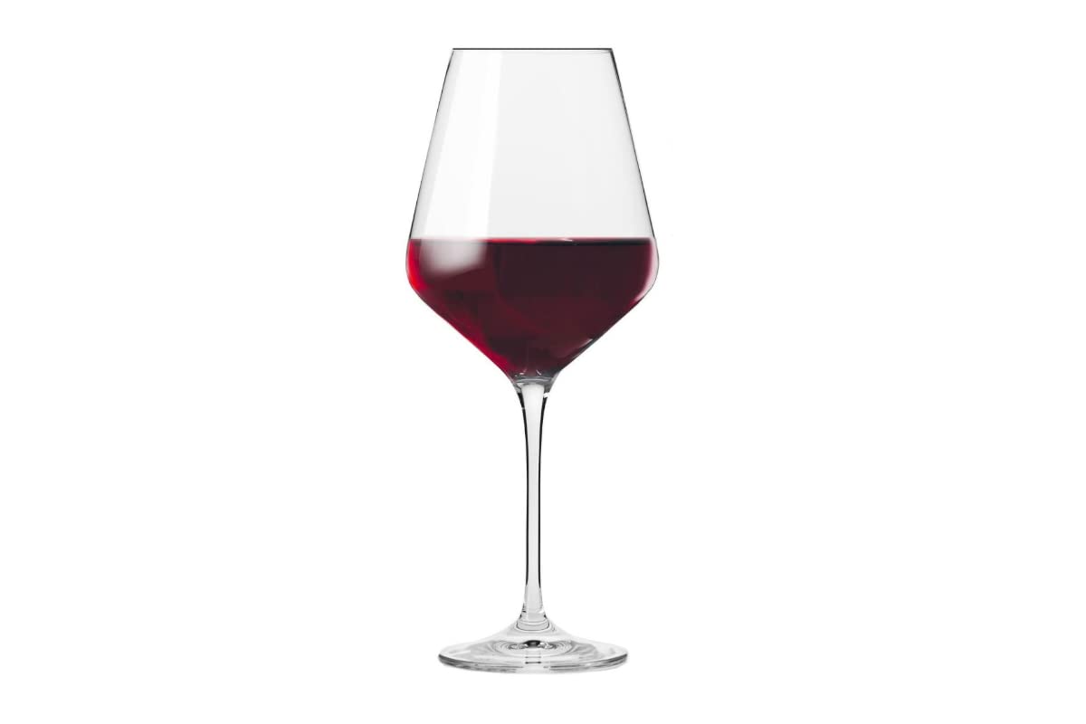 konsimo AVANT-GARDE Weingläser 6er Set - Rotweingläser Weißweingläser Aperol Spritz und Champagner Gläser Set von 6 - Weinglas - Aperitifgläser - Kristallgläser Wein - 490 ml