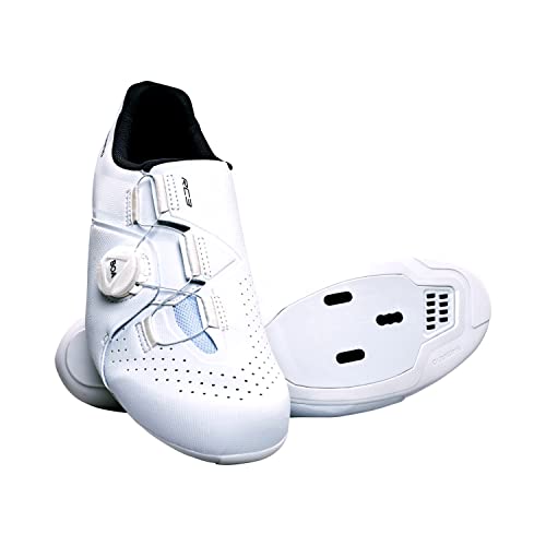 SHIMANO SH-RC300 Value-Packed Road Cycling Shoe, White, 10-10.5 Men (45 EU)