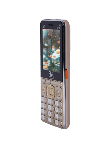 Image of All-New PRO 4G Touch and Type 4G Volte Dual Sim |Keypad Mobile| with 2.8 inch Display | All SIM | Whatsapp |Facebook|Instagram|YouTube|Powerful 3000Mah Battery|Dual Camera| Smart Phone | Gold
