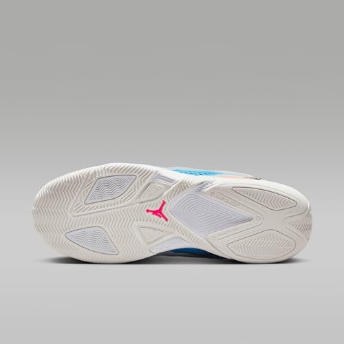 Nike Jordan Heir Series Basketball Shoes (FQ3858-100, Sail/Dark Powder Blue/Volt/Black)2