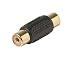 Valley Female to Female Gold RCA Coupler Joiner Adapter Pack of 10