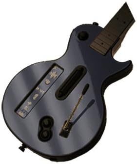 Black Chrome Mirror - Vinyl Decal Mod Skin Kit by System Skins - Compatible with Guitar Hero 3 GH3 for Nintendo Wii