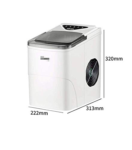Ice Maker Machine Counter Top Home, ICS Cube Maker Silent Easy Operation15Kg EIS in 24 Stunden, für Kitchen Home… – Bild 3