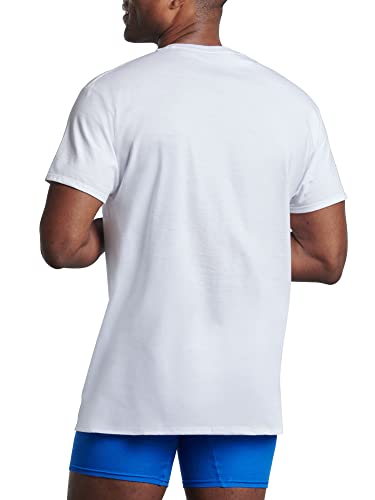 Image of Fruit of The Loom Men's Premium Tag-Free Cotton Undershirts (Regular and Big & Tall)