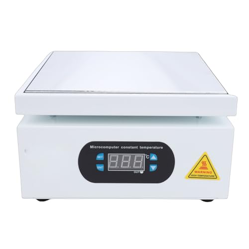 Odorkle Soldering Station Hot Plate, 700W Microcomputer Controlled 0-400 Aluminum Heating Plate, with Multi Angle Heat Dissipation, for PCB Repair BGA Soldering LED Industry (US Plug)