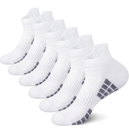 Loritta Womens Ankle Socks Gym Athletic Cushioned Low Cut Casual Workout Sports Running Socks