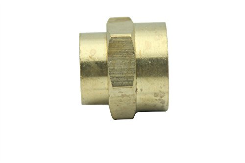 Raccord de tuyau BSP en laiton, bateau-eau à raccord réducteur BSPP femelle 3/4"x 1/2" (paquet de 25)