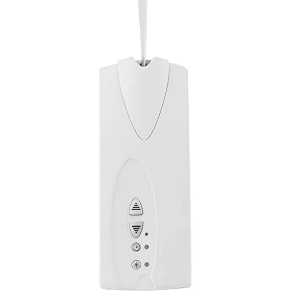 SuperRolloGW70 SR10070 Electric Belt Winder Surface-Mounted Flat with Sun Sensor and Timer Switch for Roller Shutters up to 30 kg White