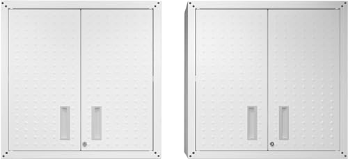 Image of Manhattan Comfort Fortress Storage Units, White