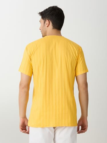 Image of Rajubhai Hargovindas Mens Casual Cotton Straight Kurta